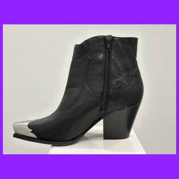 Gianni Bini ON TOUR Western Cowboy Metal Toe Booties (NEW) - Picture 3 of 8